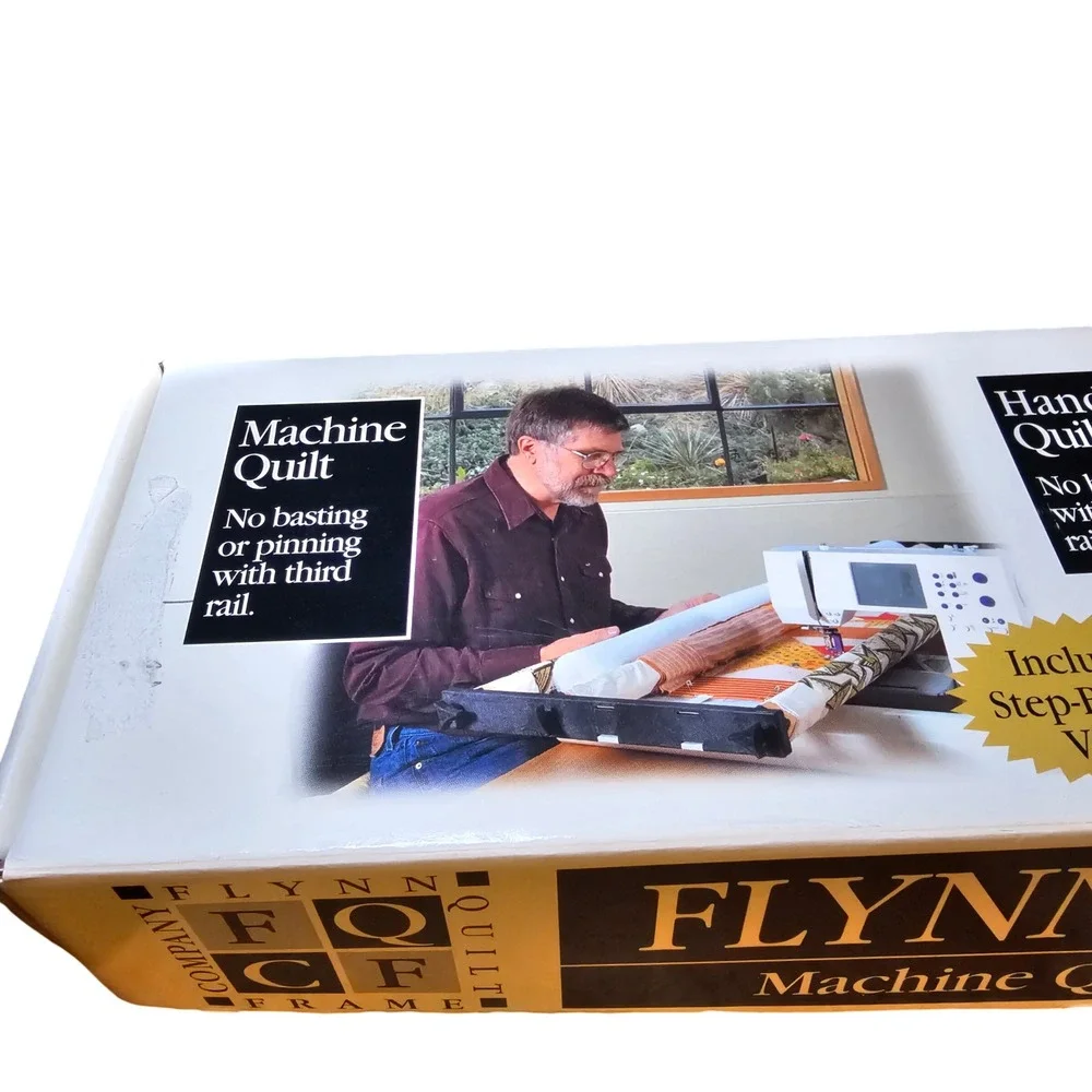 Flynn Quilt Company Multi-Frame Kit Machine Hand Quilting No-Baste System 2002